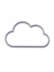 Трафарет Облака 2