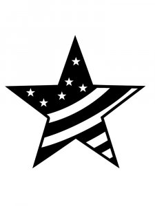 Трафарет Звезды 15