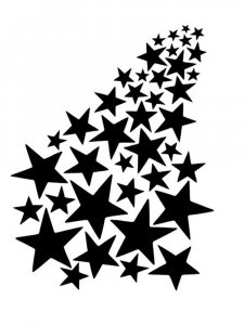 Трафарет Звезды 16