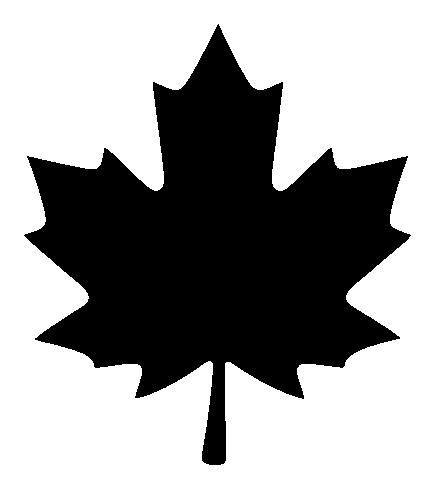 Maple Leaf stencil