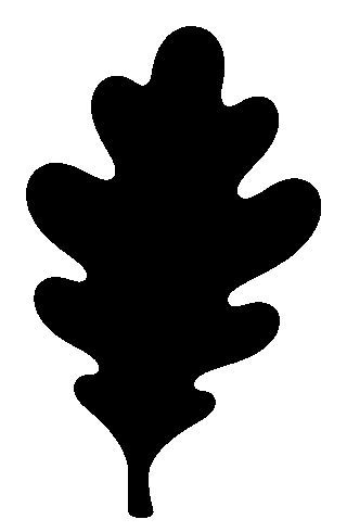 Oak Leaf stencil