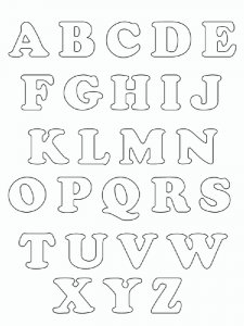 Alphabet Stencils 31