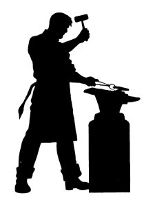 Blacksmith Stencil 1