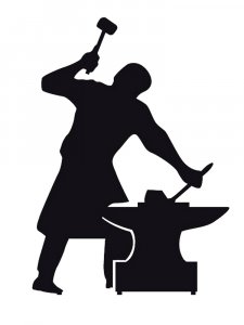 Blacksmith Stencil 5
