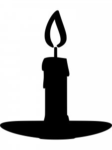 Candle Stencil 4