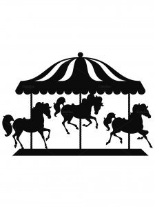 Carousel Stencil 6