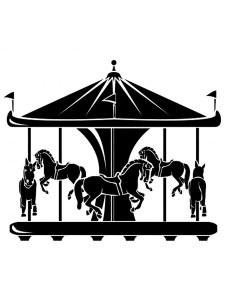 Carousel Stencil 8