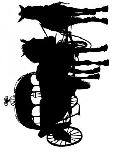 Carriage Stencil 10