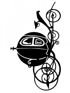 Carriage Stencil 12