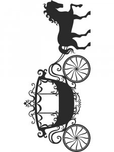 Carriage Stencil 14