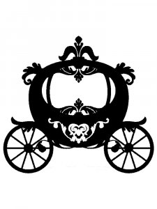 Carriage Stencil 16
