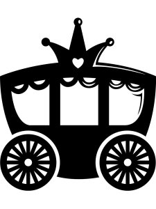 Carriage Stencil 4