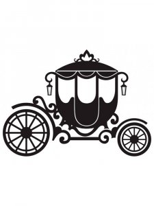 Carriage Stencil 8