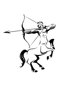 Centaur Stencil 11