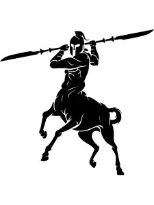 Centaur Stencil 12