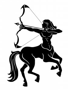 Centaur Stencil 18