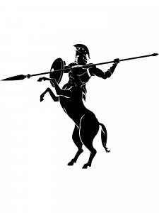 Centaur Stencil 19