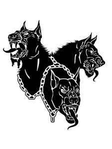 Cerberus Stencil 9