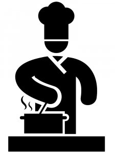 Chef Stencil 16