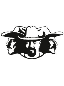 Cowboy Stencil 17
