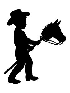 Cowboy Stencil 18