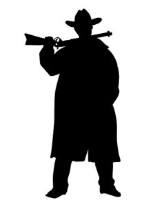Cowboy Stencil 19