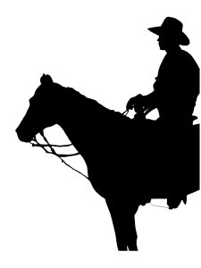 Cowboy Stencil 4