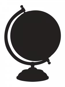 Globe Stencil 2
