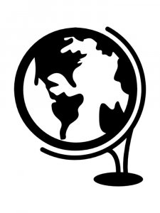 Globe Stencil 3