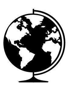 Globe Stencil 4
