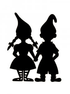 Gnome Stencil 11