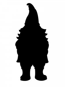 Gnome Stencil 12