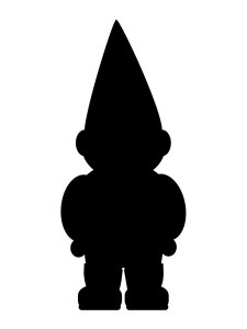 Gnome Stencil 14