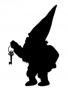 Gnome Stencil 6