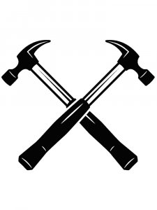 Hammer Stencil 2