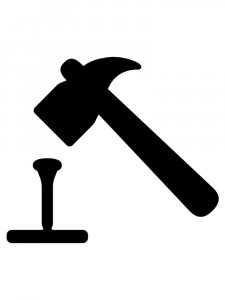 Hammer Stencil 3