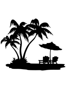 Island Stencil 11