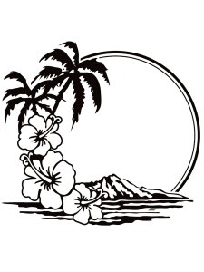 Island Stencil 8