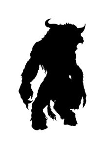 Minotaur Stencil 7