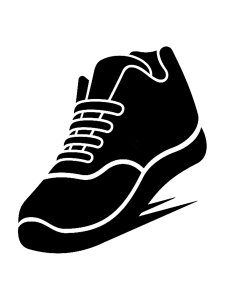 Shoes Stencil 18