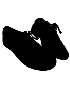 Shoes Stencil 3