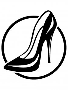 Shoes Stencil 9