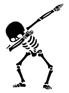 Skeleton Stencil 2