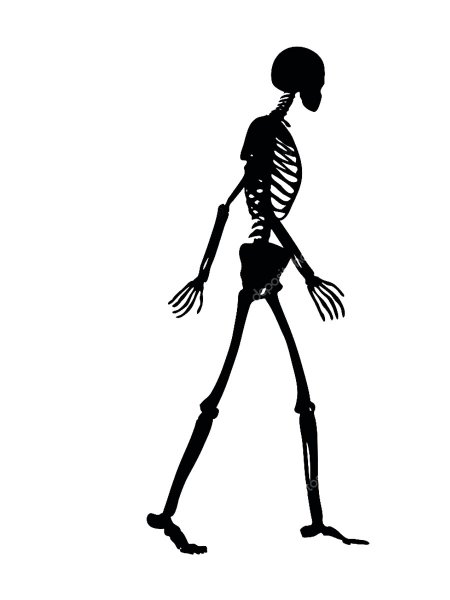 Free printable Skeleton stencils and templates