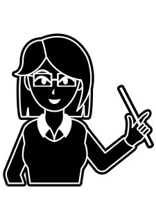 Teacher Stencil 6