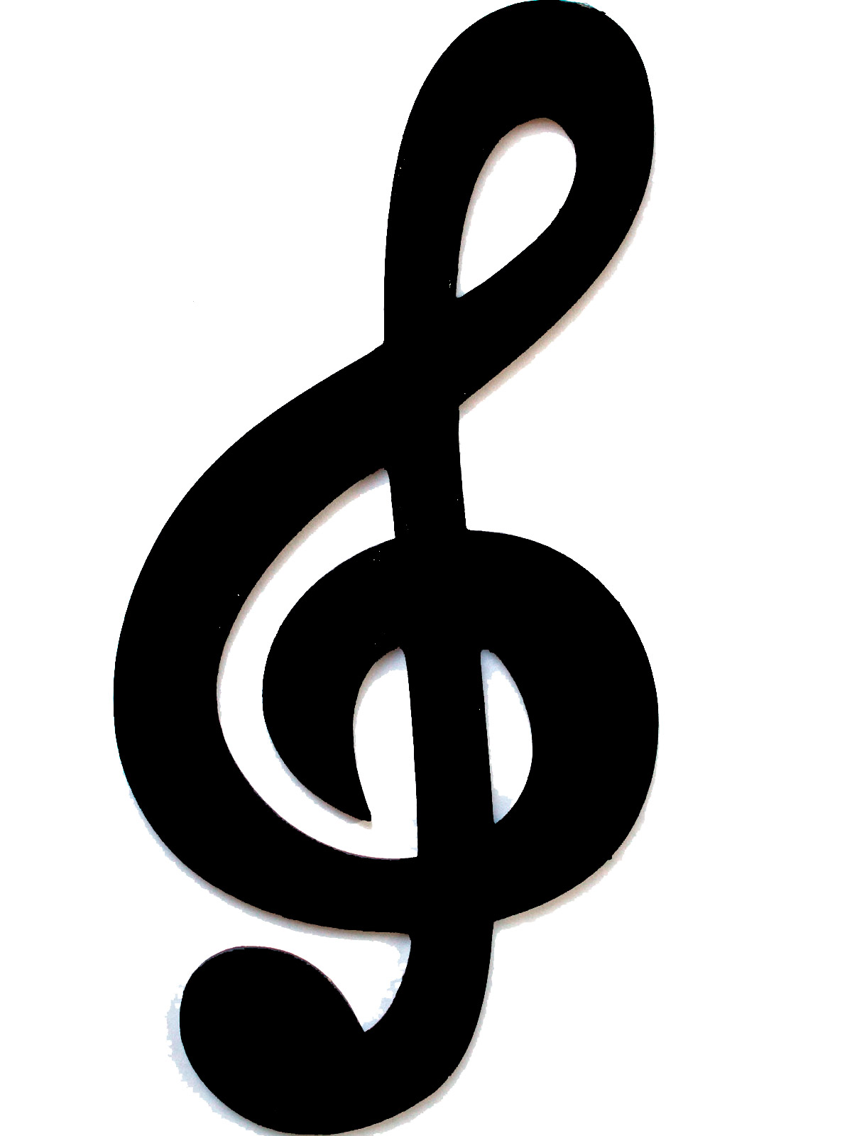 Treble Clef Template Free Printable Templates
