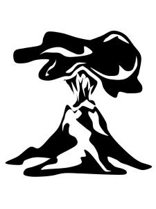 Vulcano Stencil 7