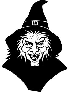 Witch Stencil 12