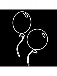 Balloons Stencils 2