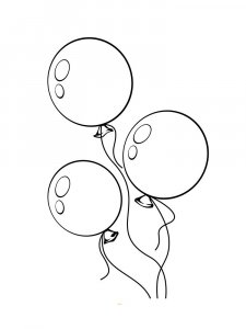 Balloons Stencils 8